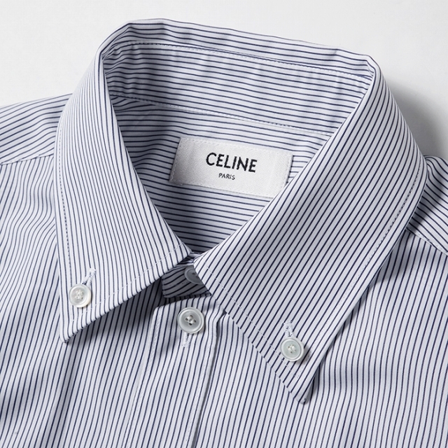 celine(セリーヌ)のCELINE ボーイフレンドシャツ レディース レディースのトップス(シャツ/ブラウス(半袖/袖なし))の商品写真
