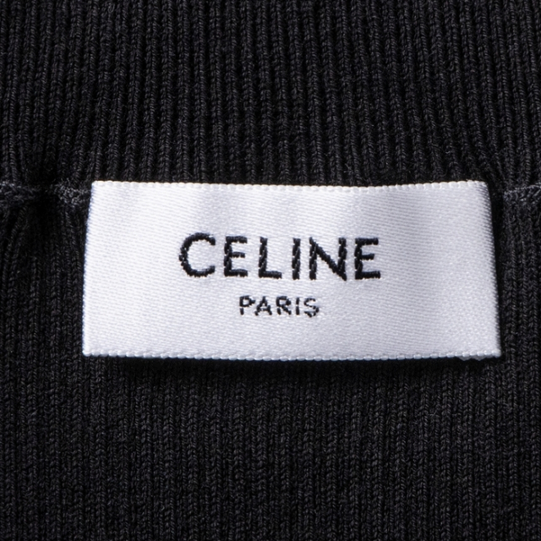 CELINE ロゴ クロップ トップ アスレチックニット CELINE ロゴ クロップ トップ アスレチックニット