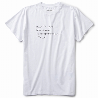 マルタンマルジェラ(Maison Martin Margiela)のMAISON MARGIELA Tシャツ フォントジェネレーター(カットソー(半袖/袖なし))
