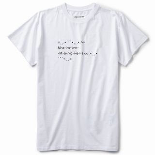 マルタンマルジェラ(Maison Martin Margiela)のMAISON MARGIELA Tシャツ フォントジェネレーター(カットソー(半袖/袖なし))