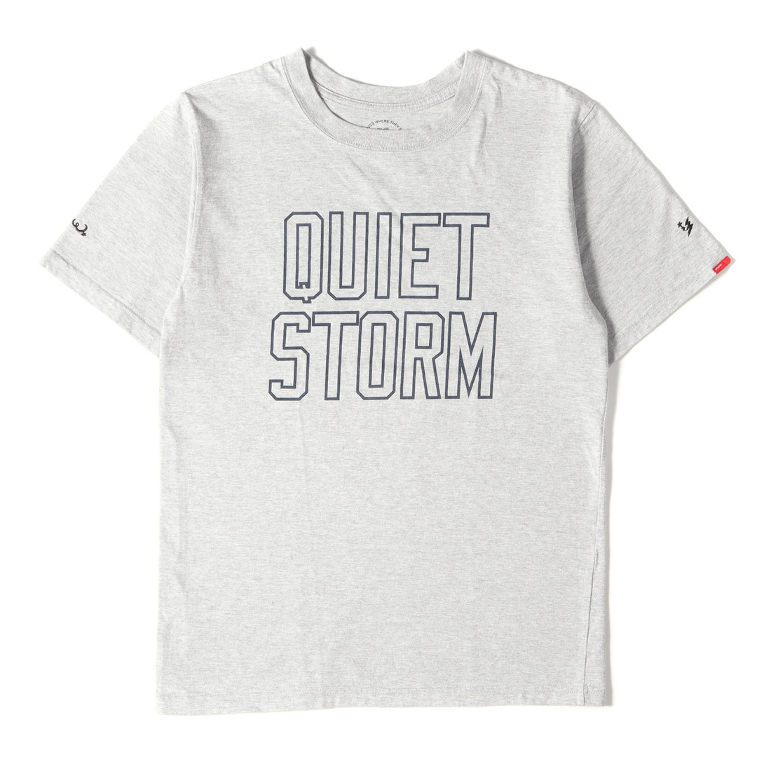 W)taps - WTAPS ダブルタップス Tシャツ QUIET STORM ロゴ クルー