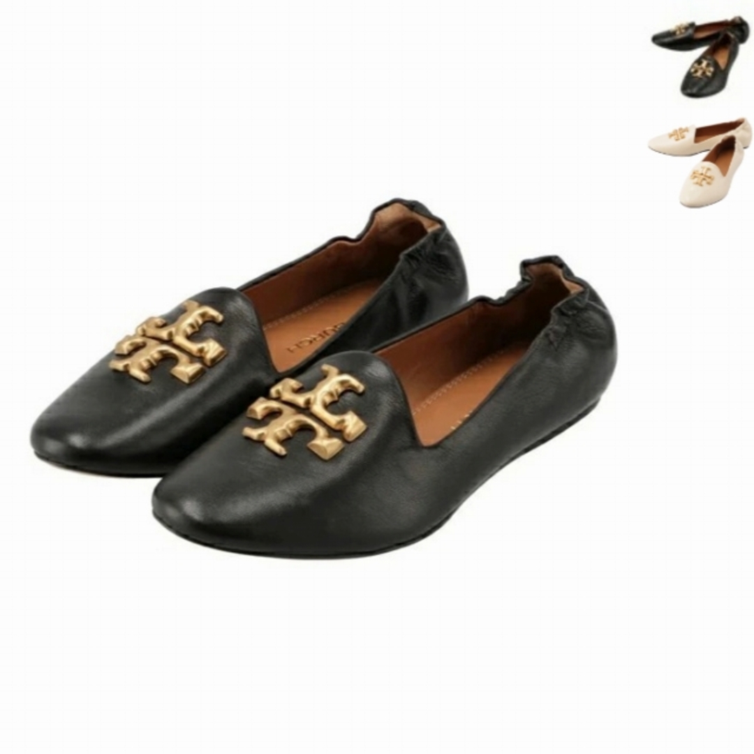 TORY BURCH ローファー エレノア ELEANOR フラットシューズPERFECTBLACK金具