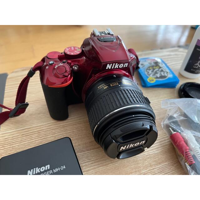 50コマファインダー形式Nikon D5500 レンズキット ニコン デジタル一眼レフカメラ