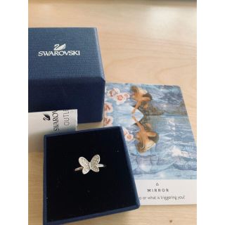 スワロフスキー(SWAROVSKI)のswasovski 蝶々の美しいリング(リング(指輪))