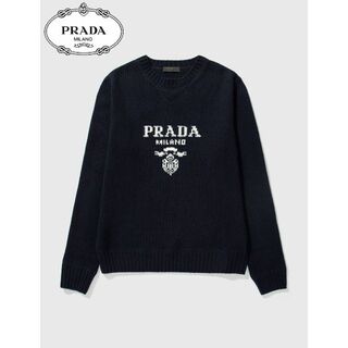 プラダ(PRADA)のPRADA ウール X カシミア クルーネック セーター(ニット/セーター)