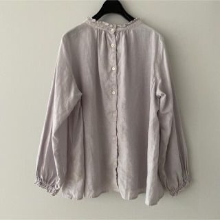 ネストローブ(nest Robe)のnest Robe リネンスタンドフリルブラウス(シャツ/ブラウス(長袖/七分))