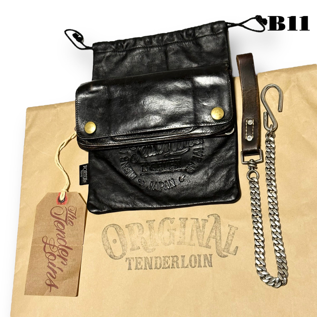 TENDERLOIN - 希少品! TENDERLOIN PORTER ウォレット チェーン 長財布 TENDERLOIN - 希少品! TENDERLOIN PORTER ウォレット チェーン 長財布