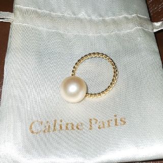最終値下げCaline Paris パールリングの通販 by ☆'s shop|ラクマ