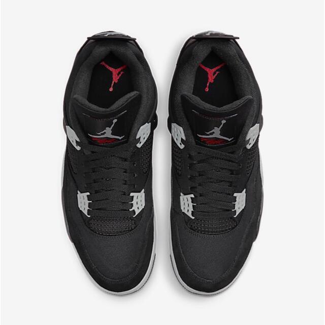28.5 Nike Jordan4 Blackナイキ エアジョーダン4 ブラック