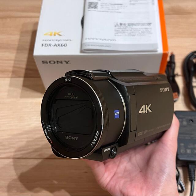 sony FDR-AX60 ビデオカメラ