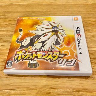 ニンテンドー3DS(ニンテンドー3DS)のポケットモンスター サン 3DS(携帯用ゲームソフト)