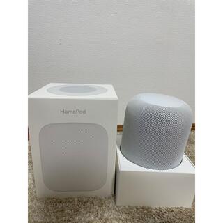 アップル(Apple)のApple Homepod ホームポッド　ホワイト(スピーカー)