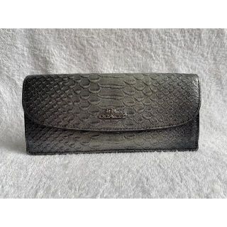 コーチ(COACH)のCoach コーチ 長財布 シルバー(財布)