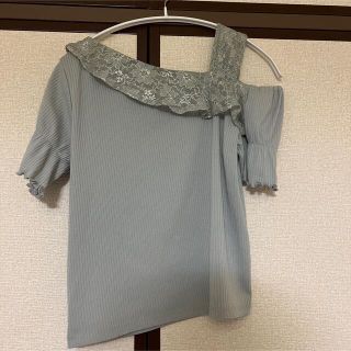 マジェスティックレゴン(MAJESTIC LEGON)のMAJESTIC LEGON ワンショルレーストップス(Tシャツ(長袖/七分))