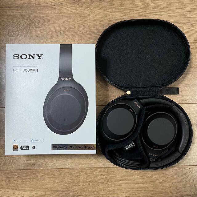 SONYワイヤレスヘッドホン WH-1000XM4 ブラック 激安正規