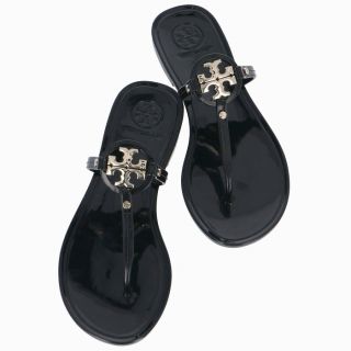 未使用トリーバーチTORY BURCH トングサンダル MILLER黒 36.5