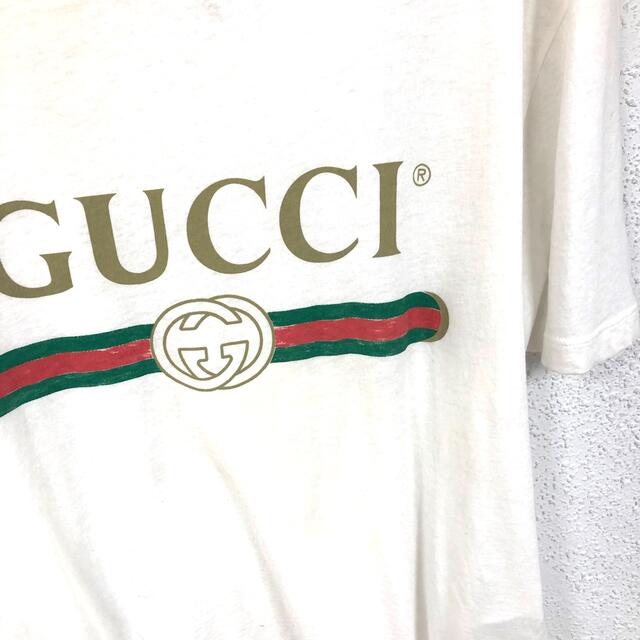 Gucci(グッチ)のGUCCI ロゴＴシャツ　ユニセックス レディースのトップス(Tシャツ(半袖/袖なし))の商品写真