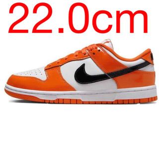 ナイキ(NIKE)のNike WMNS Dunk Low Patent Orange ナイキ ダンク(スニーカー)