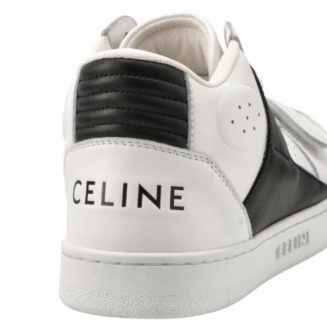 CELINE CT-02 ベルクロストラップ ミドルスニーカー シューズ 靴 5
