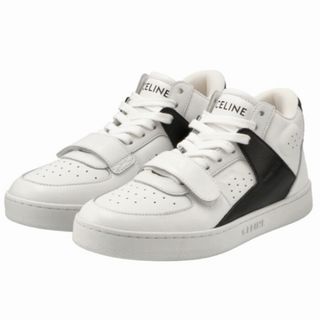celine - CELINE CT-02 ベルクロストラップ ミドルスニーカー シューズ