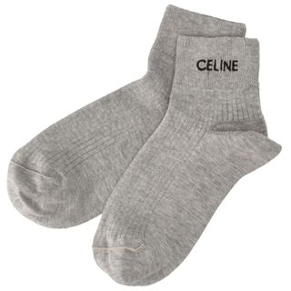 セリーヌ(celine)のCELINE ロゴ ソックス コットン 靴下(ソックス)