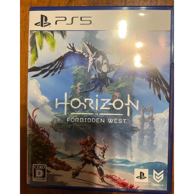 PlayStation(プレイステーション)のHorizon Forbidden West PS5 エンタメ/ホビーのゲームソフト/ゲーム機本体(家庭用ゲームソフト)の商品写真