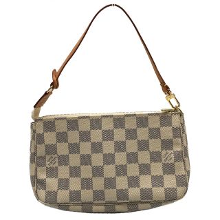 ヴィトン(LOUIS VUITTON) ダミエ・アズール ポーチ(レディース)の通販 ヴィトン(LOUIS VUITTON) ダミエ・アズール ポーチ(レディース)の通販