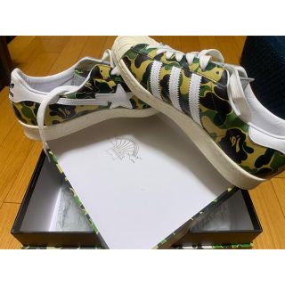 アベイシングエイプ(A BATHING APE)のエイプ×adidas スーパースター80s 24.5cm(スニーカー)