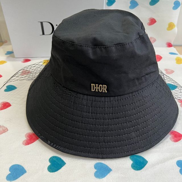 Christian Dior - DIOR ディオール TEDDY-D ボブハット ベール付バケットハット 58の通販 by はなび's shop｜ クリスチャンディオールならラクマ - ハット（mion.by）