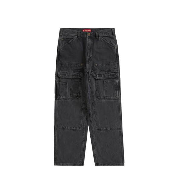 Supreme Double Knee Denim Utility Pant | mrmorocho.com