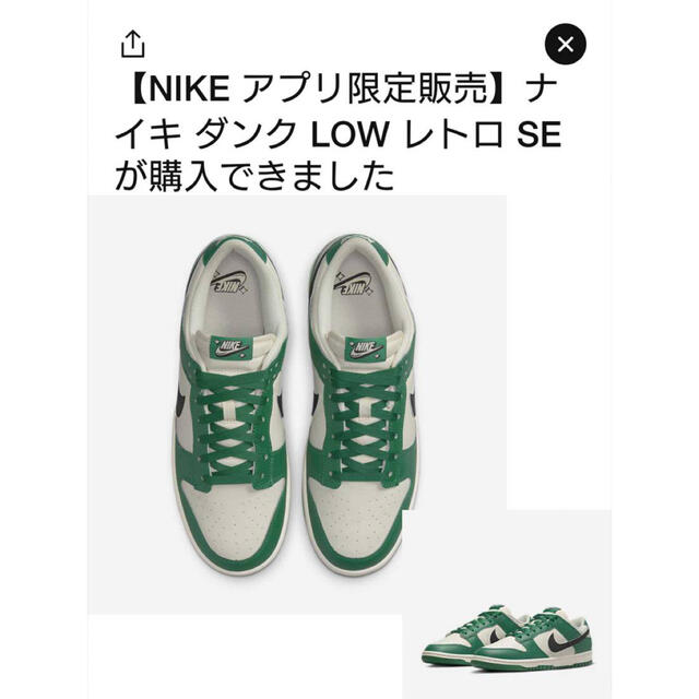 ナイキ ダンク LOW レトロ SE”マラカイト” 27.5 Nike Dunk