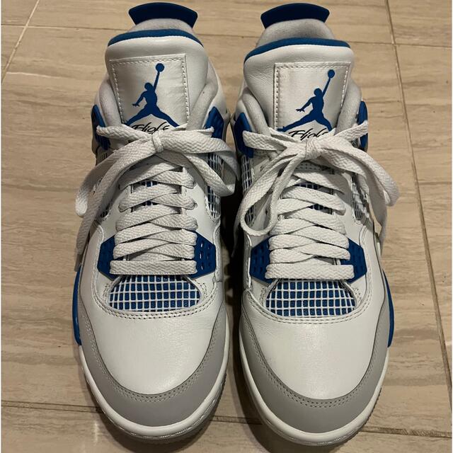 スポーツ/アウトドアNIKE AIR JORDAN 4 GOLF "MILITARY BLUE"