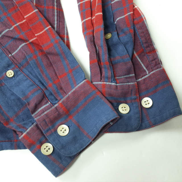 DESCENDANT MILPITAS CHECK LS SHIRTS M美品