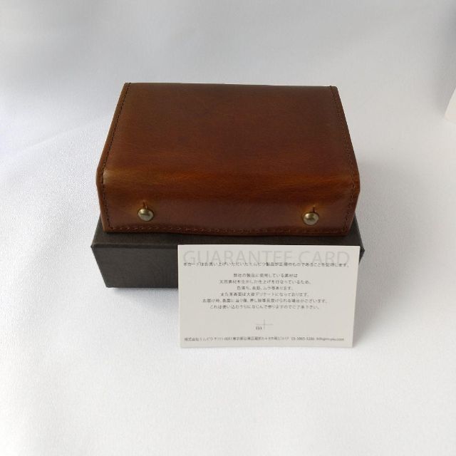 ダークブラウン】エムピウ ミッレフォッリエ2 P25 財布 正規品保証書付