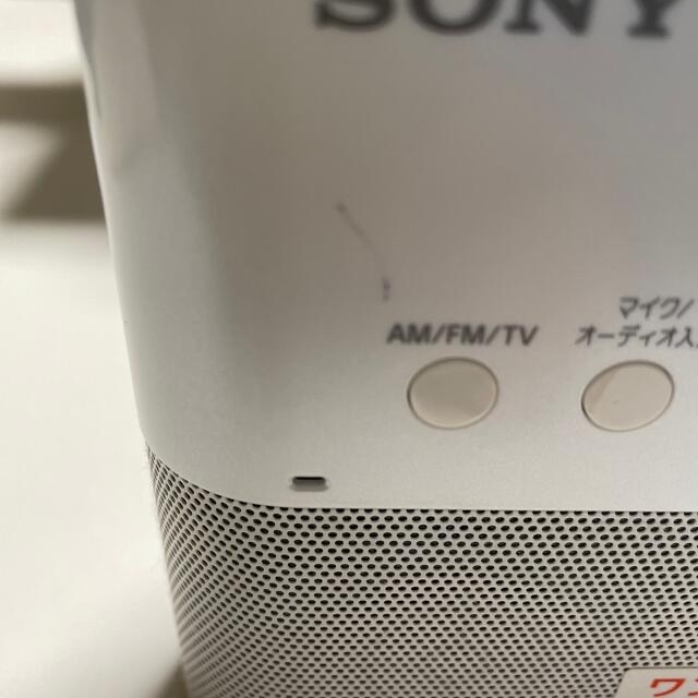 SONY(ソニー)のしゅしゅ様専用　　SONY ポータブルラジオレコーダー ICZ-R250TV スマホ/家電/カメラのオーディオ機器(ラジオ)の商品写真