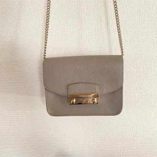 フルラ(Furla)のFURLA   メトロポリスショルダーバッグ　グレー(ショルダーバッグ)