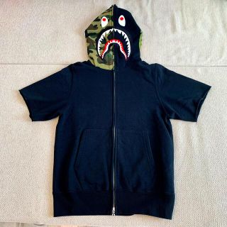アベイシングエイプ パーカー(メンズ)(カモフラージュ)の通販 200点 ベストセラー シャークパーカー 青 迷彩 メンズ 美品 送料無料 パーカー