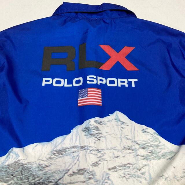 POLO RALPH LAUREN - 90s POLO SPORT RLX 雪山 ベスト ポロ POLO RALPH LAUREN - 90s POLO SPORT RLX 雪山 ベスト ポロ