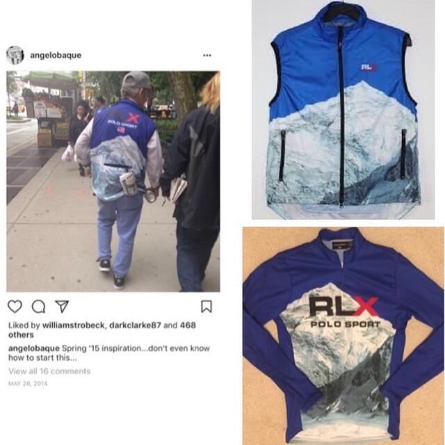 POLO RALPH LAUREN - 90s POLO SPORT RLX 雪山 ベスト ポロ POLO RALPH LAUREN - 90s POLO SPORT RLX 雪山 ベスト ポロ