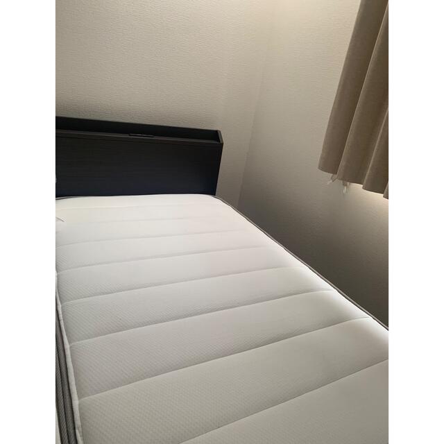 ニトリ　シングルベッド　マット付き　定価66800円