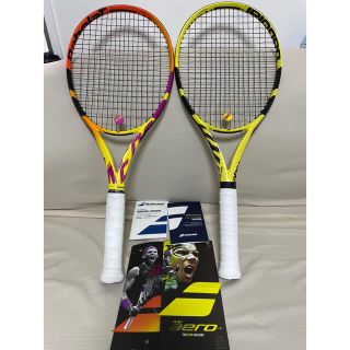 バボラ(Babolat)のバボラ　Babolat ピュアアエロラファ及び2019モデル２本セット(ラケット)