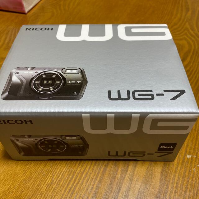 リコー タフネスカメラ WG-7 ブラック(1台)