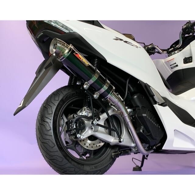 PCX125  JK05 現行モデル対応 ブレイド マフラー リアルピード