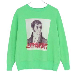 エムエスジイエム(MSGM)のエムエスジーエム スウェット 18AW ALESSANDRO XS グリーン(トレーナー/スウェット)