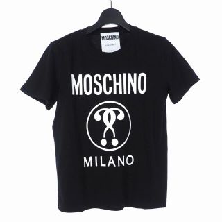 モスキーノ(MOSCHINO)のモスキーノ MOSCHINO 20SS フロント ロゴ プリント Tシャツ(Tシャツ(半袖/袖なし))