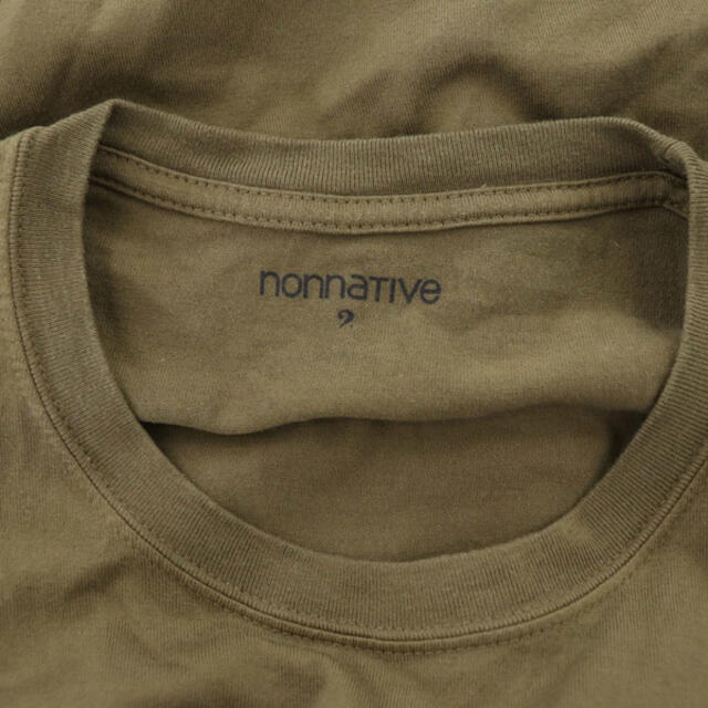 nonnative(ノンネイティブ)のノンネイティブ nonnative Tシャツ 半袖 刺繍 コットン クルーネック メンズのトップス(Tシャツ/カットソー(半袖/袖なし))の商品写真