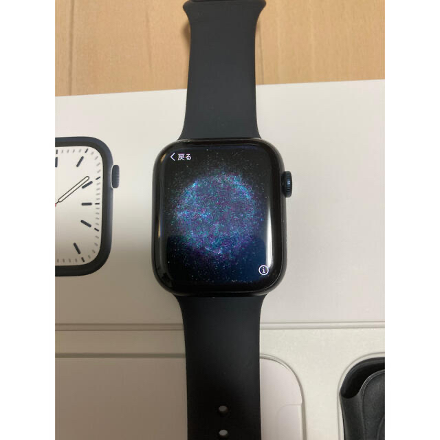 腕時計(デジタル)Apple Watch Series7 GPS 45mm MKN53J/A