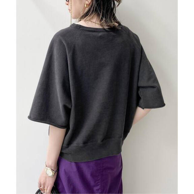 L'Appartement レミレリーフ　ハーフ Sleeve Sweat