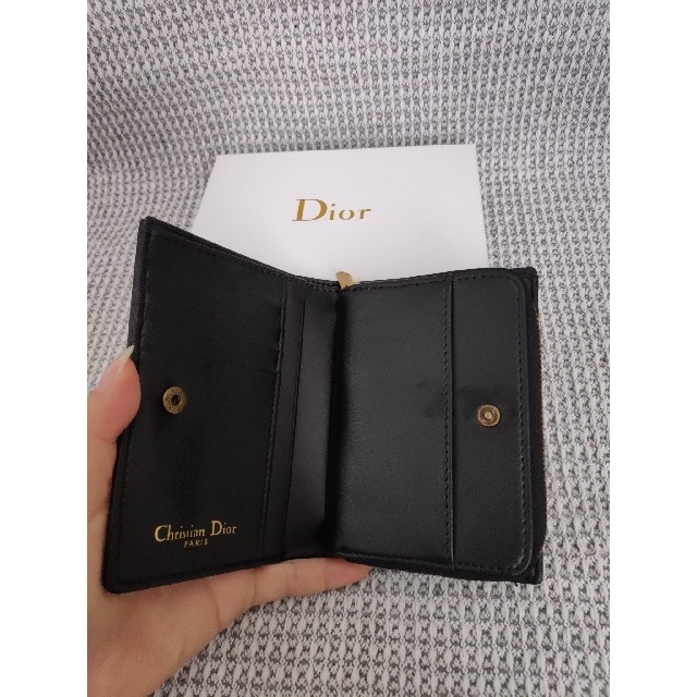 うございま Christian Dior - 素敵☆ディオール 二つ折り財布 ♬人気品