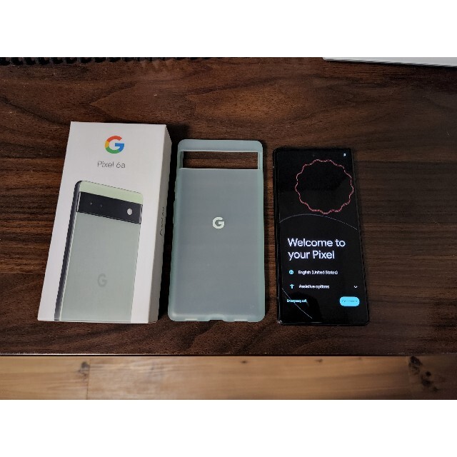 Google pixel 6a 128GB SIMフリー フィルム・純正ケース付